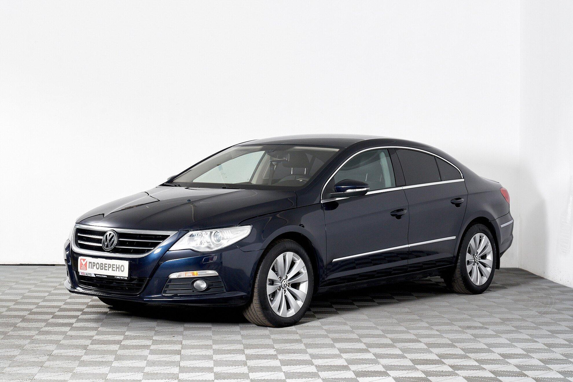 Volkswagen Passat CC 2011, синий