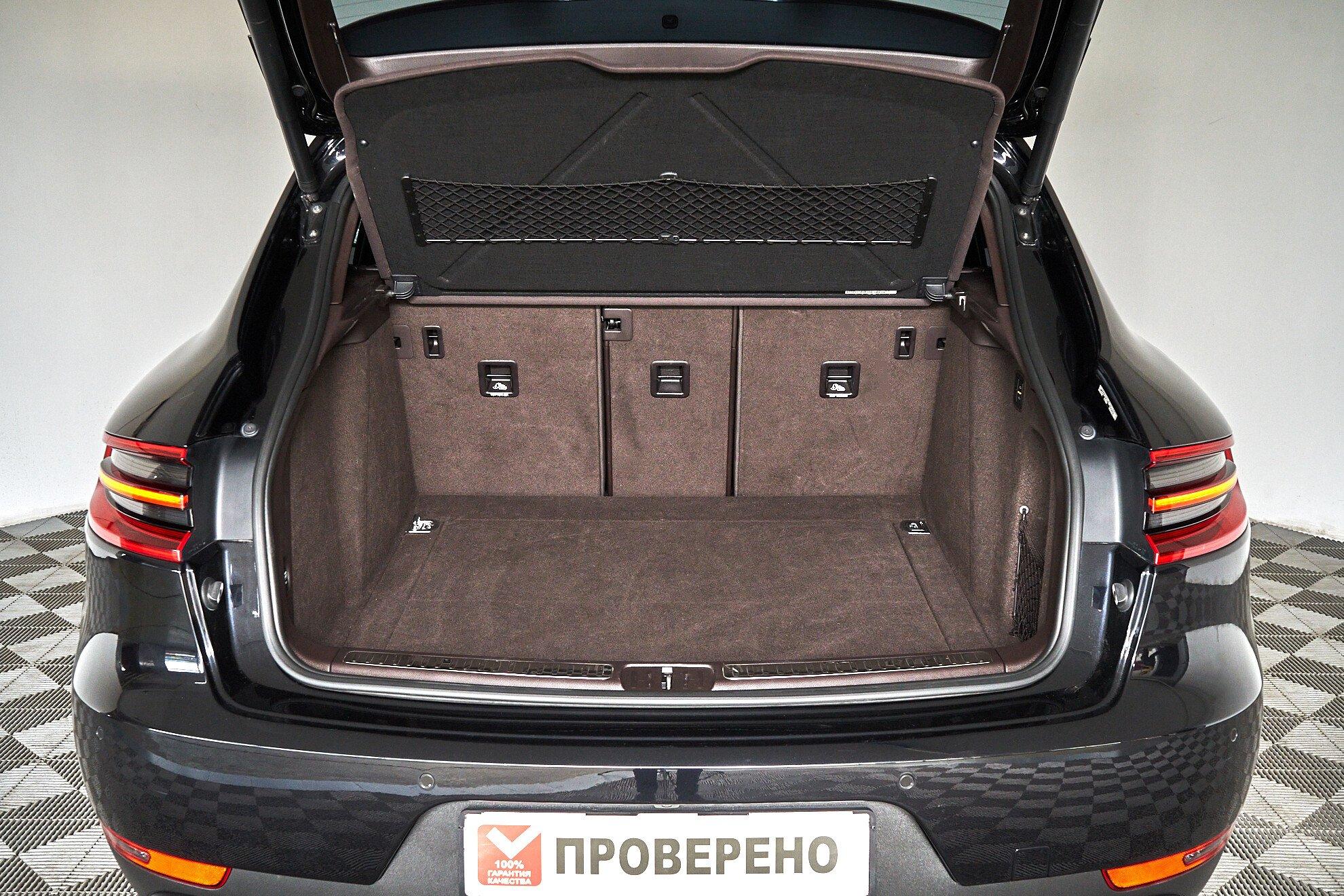 Porsche Macan 2014, черный