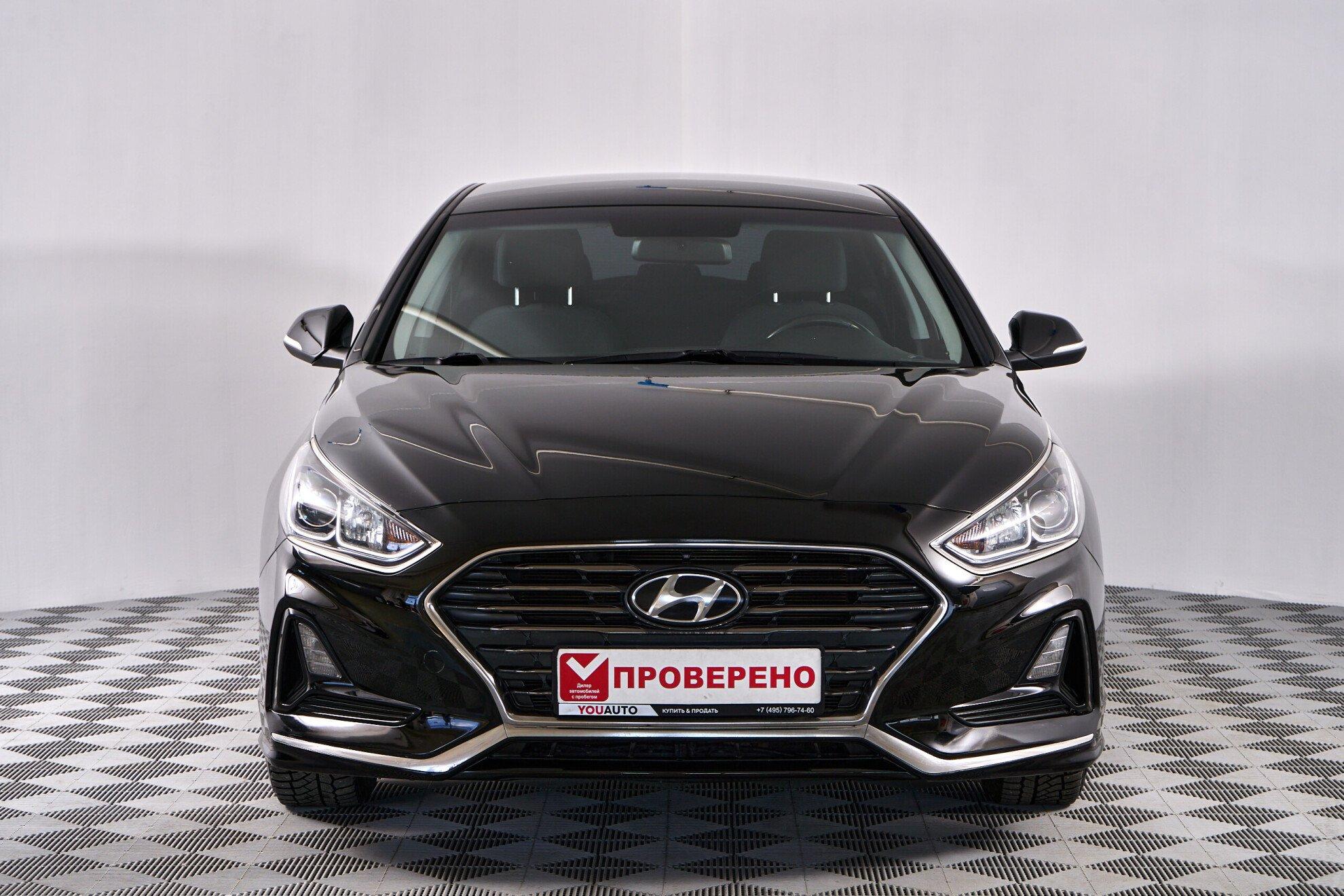 Hyundai Sonata 2019, черный
