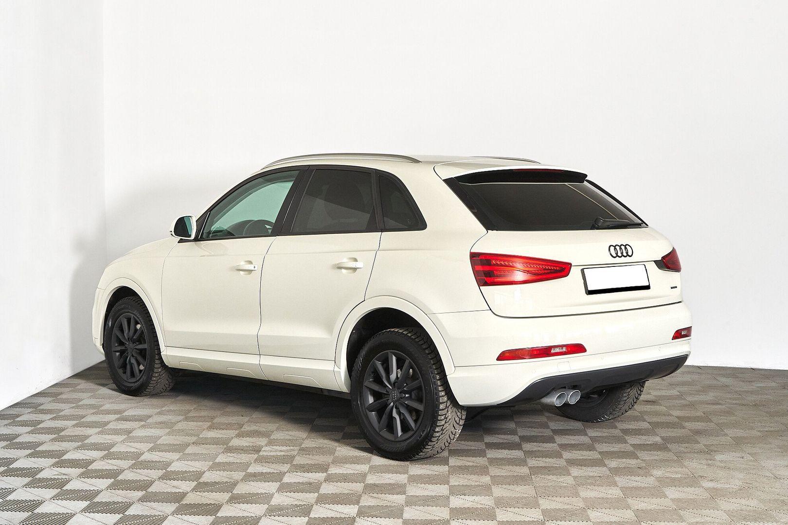 Audi Q3 2014, белый