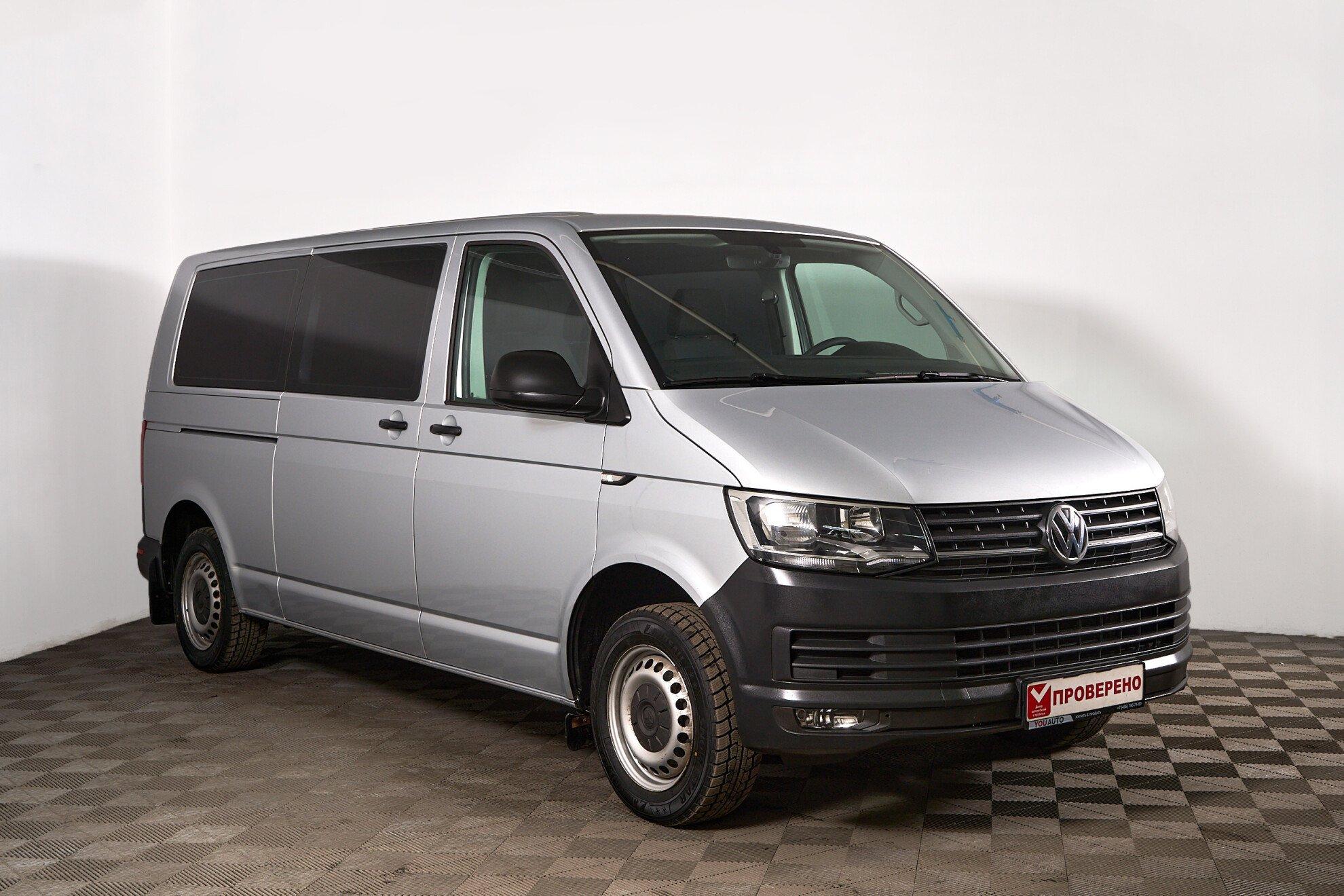 Volkswagen Transporter 2018, серебряный