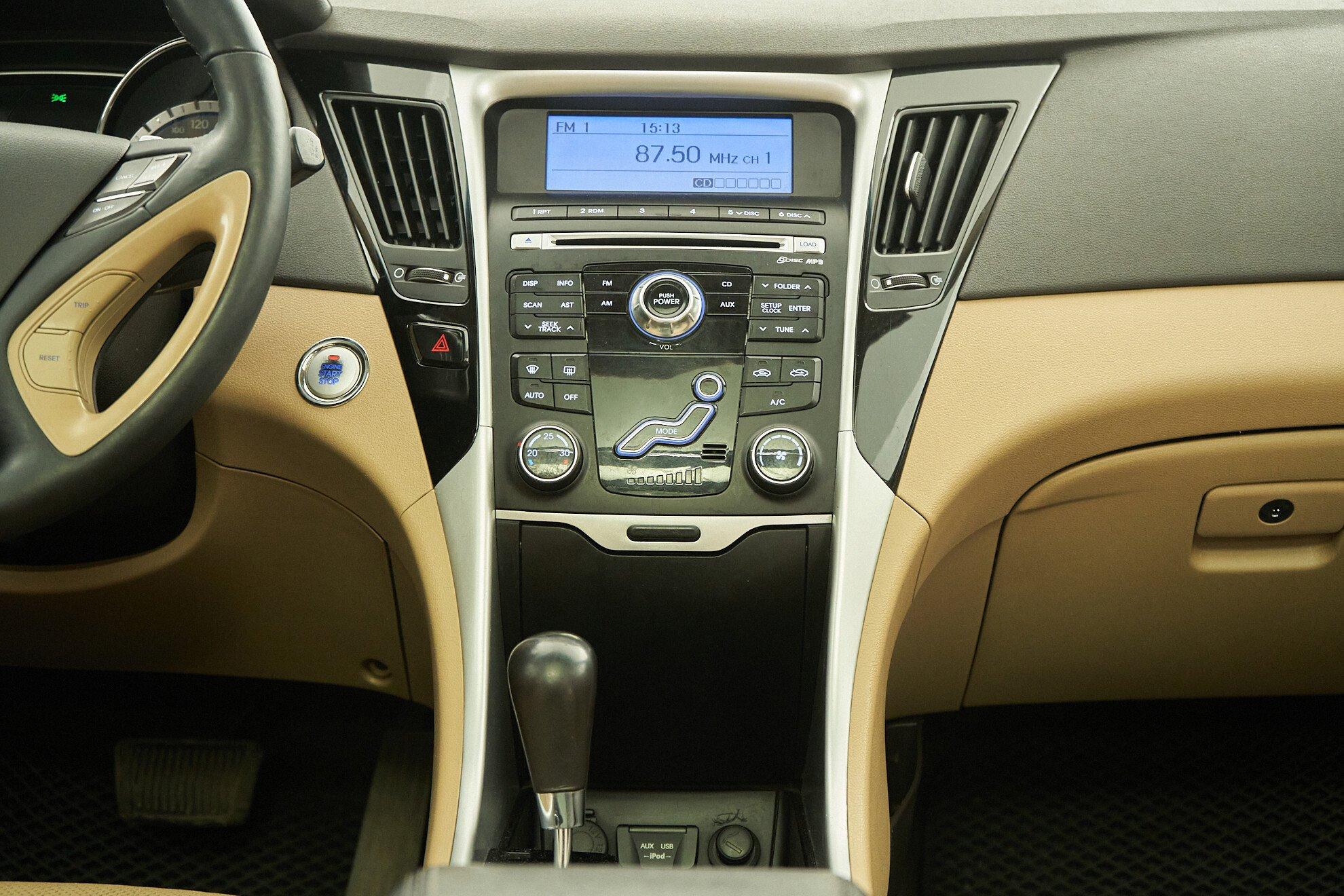 Hyundai Sonata 2011, черный