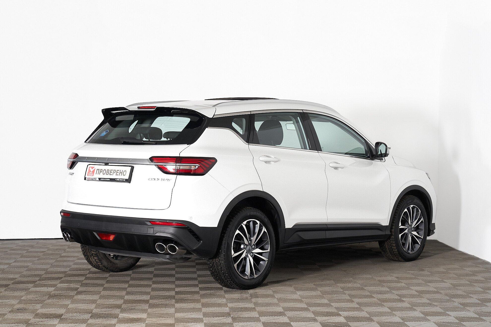 Geely Coolray 2021, белый