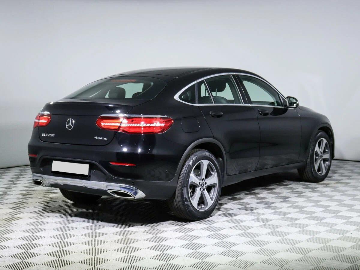 Mercedes-Benz GLC Coupe 2017, черный