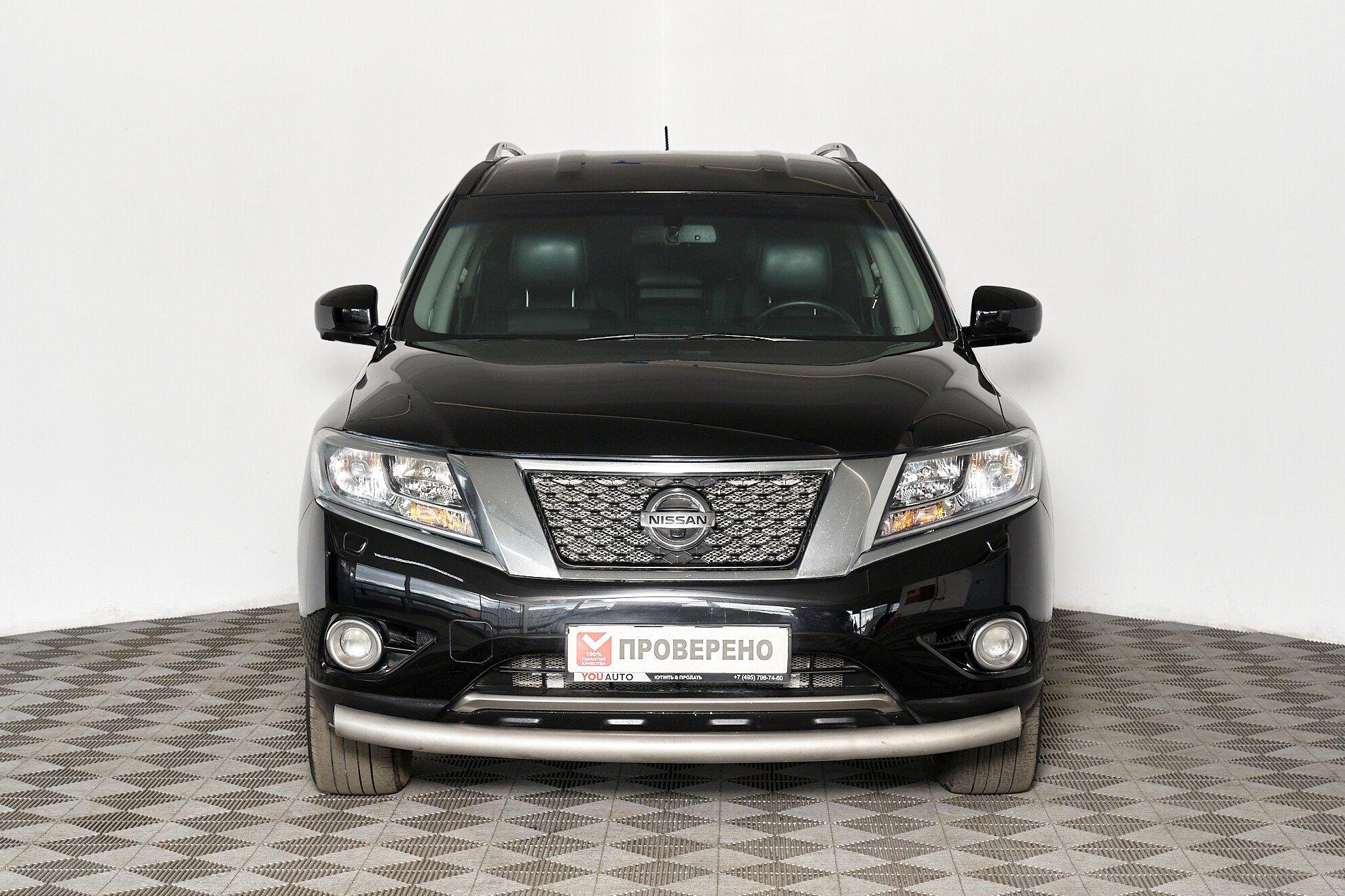 Nissan Pathfinder 2014, черный
