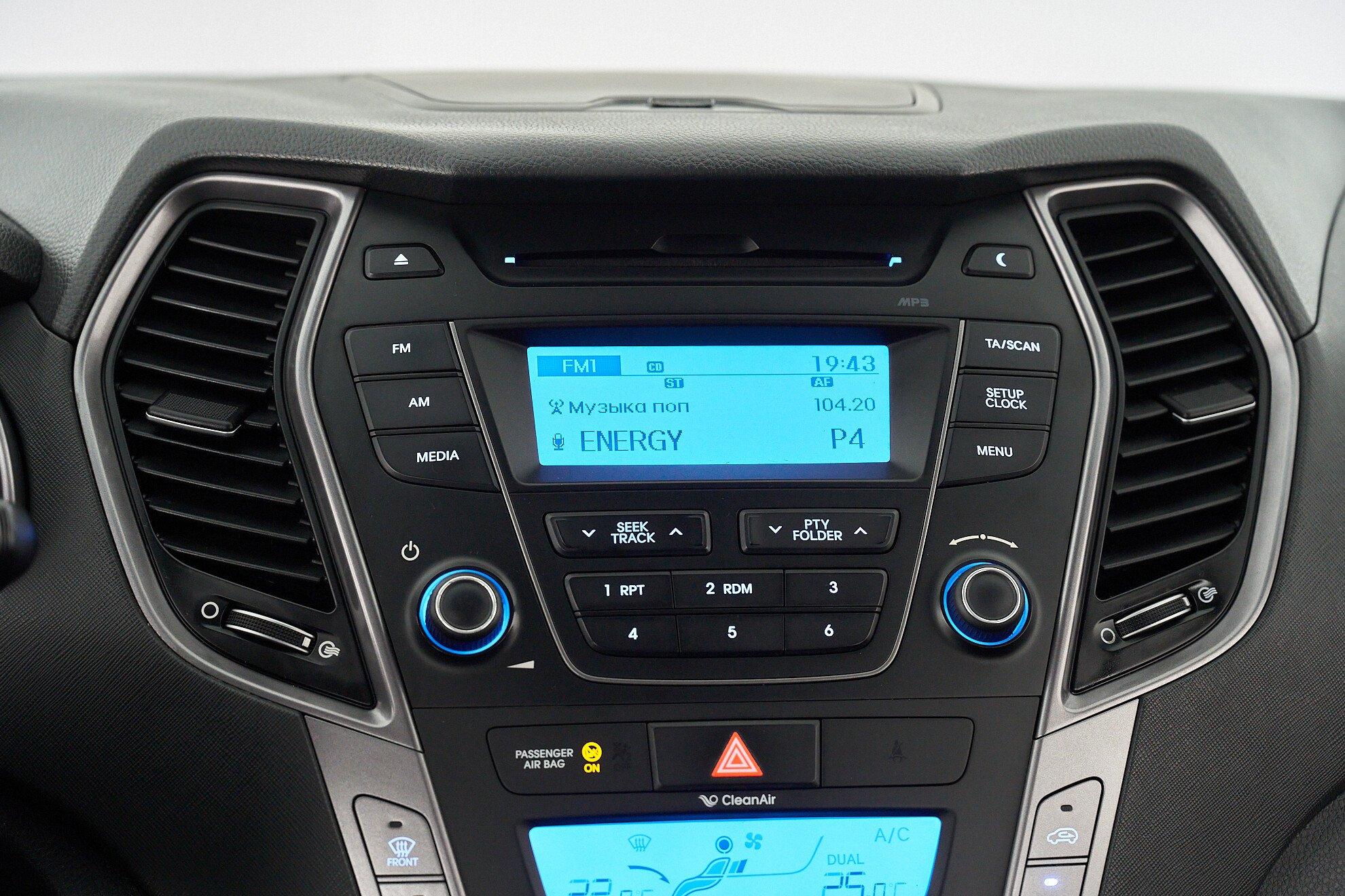 Hyundai Santa Fe 2014, серый