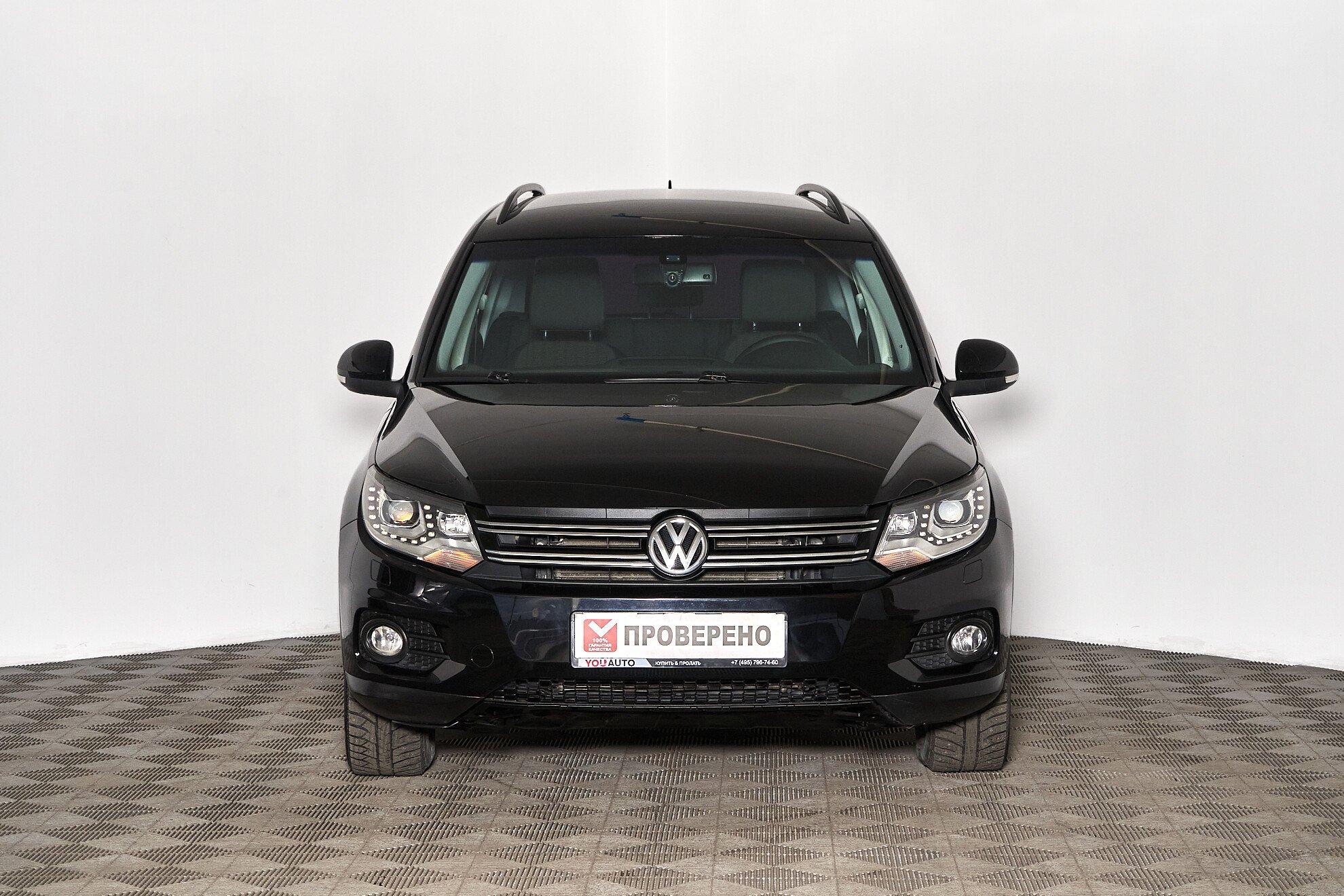 Volkswagen Tiguan 2012, черный