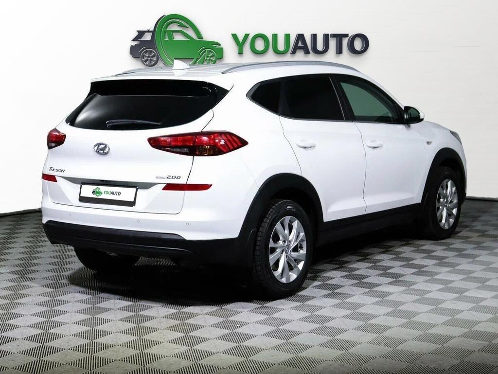 Hyundai Tucson 2018, белый