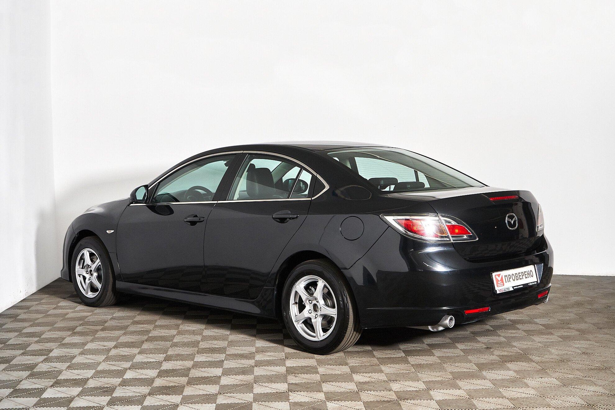 Mazda 6 2010, черный