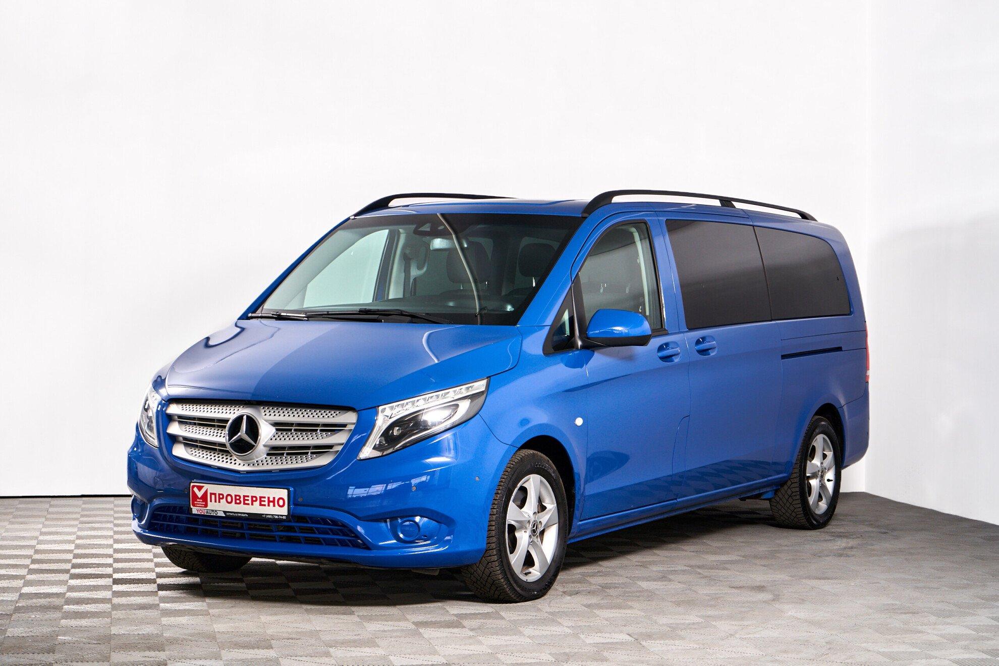 Mercedes-Benz Vito 2018, синий