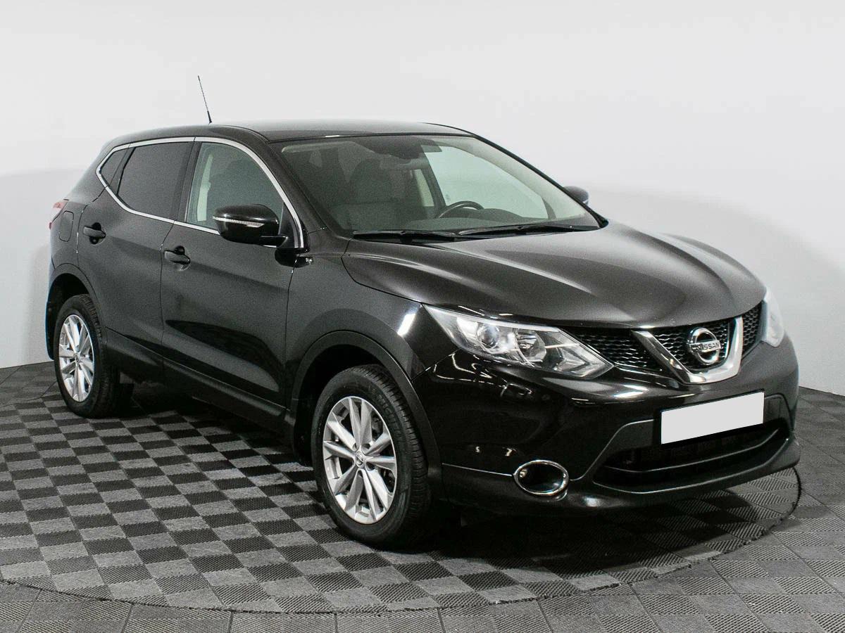 Nissan Qashqai 2017, черный