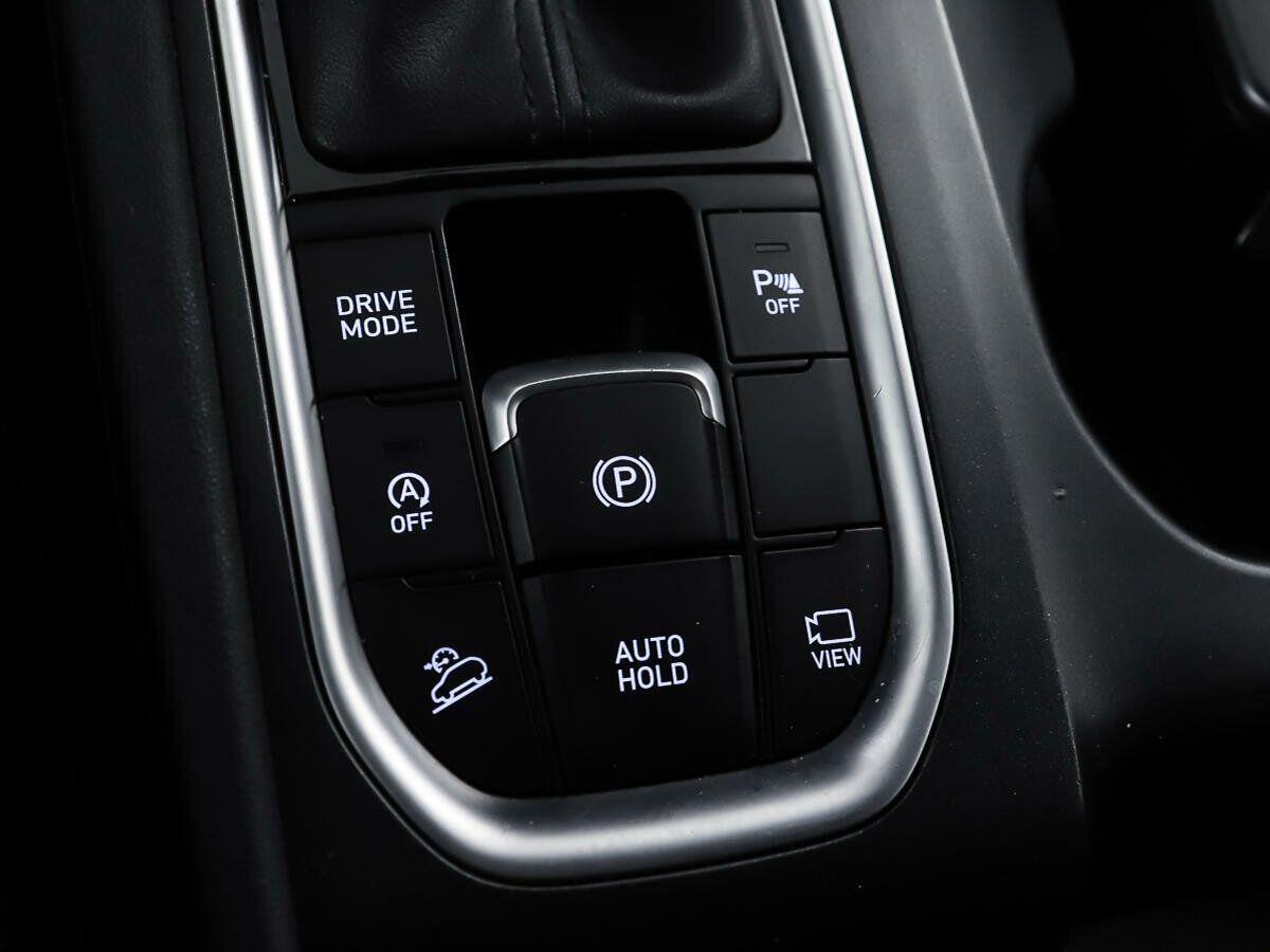 Hyundai Santa Fe 2018, серый