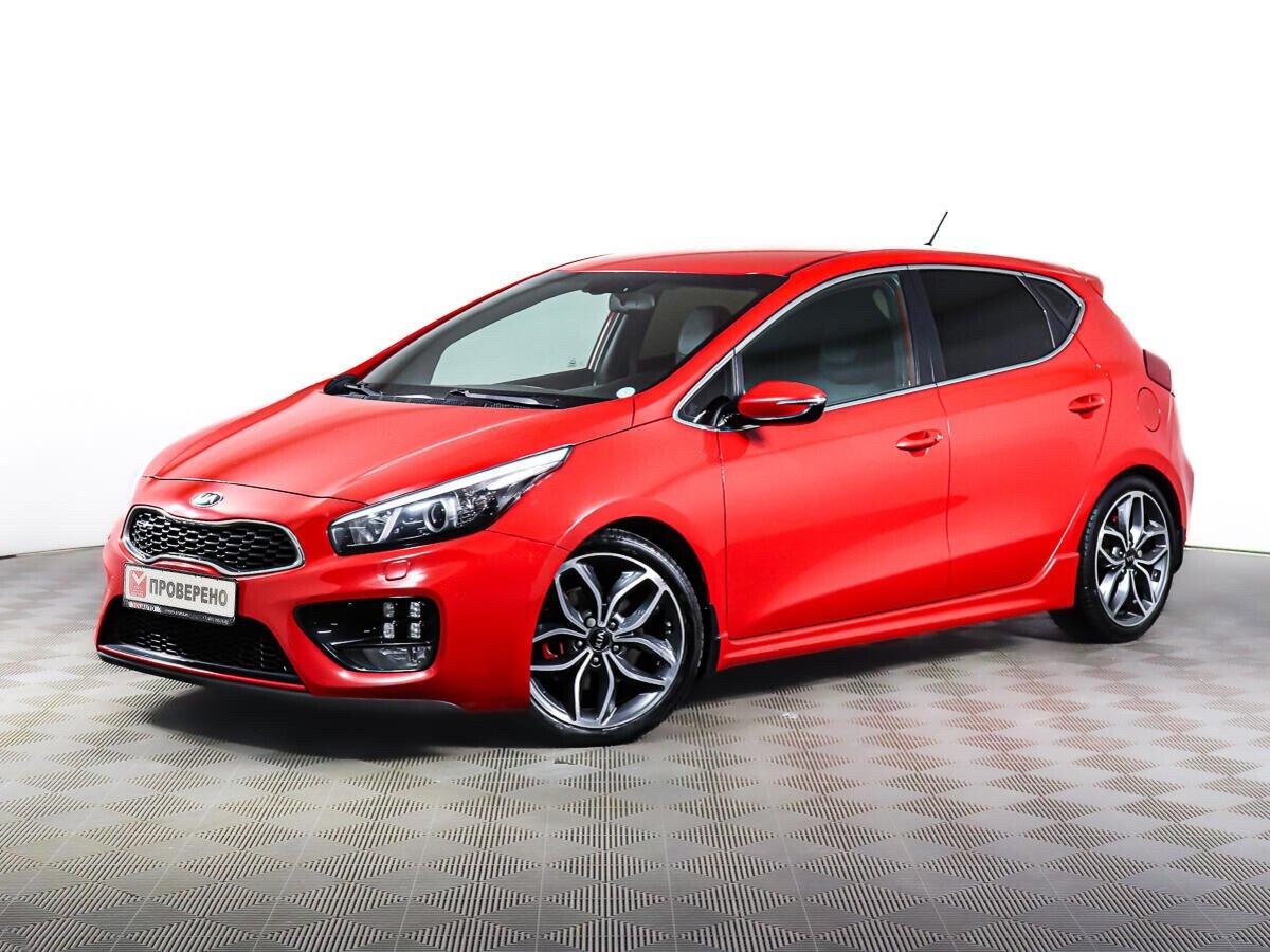 Kia Ceed GT 2018, красный