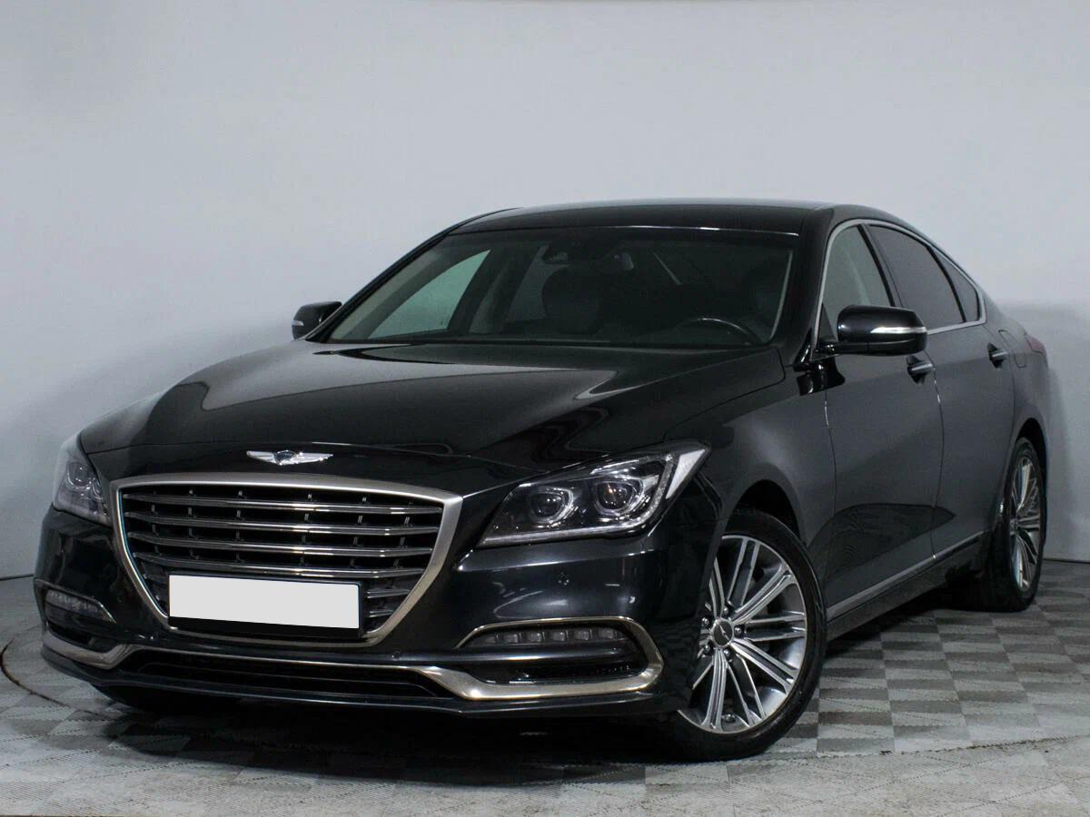 Genesis G80 2019, черный