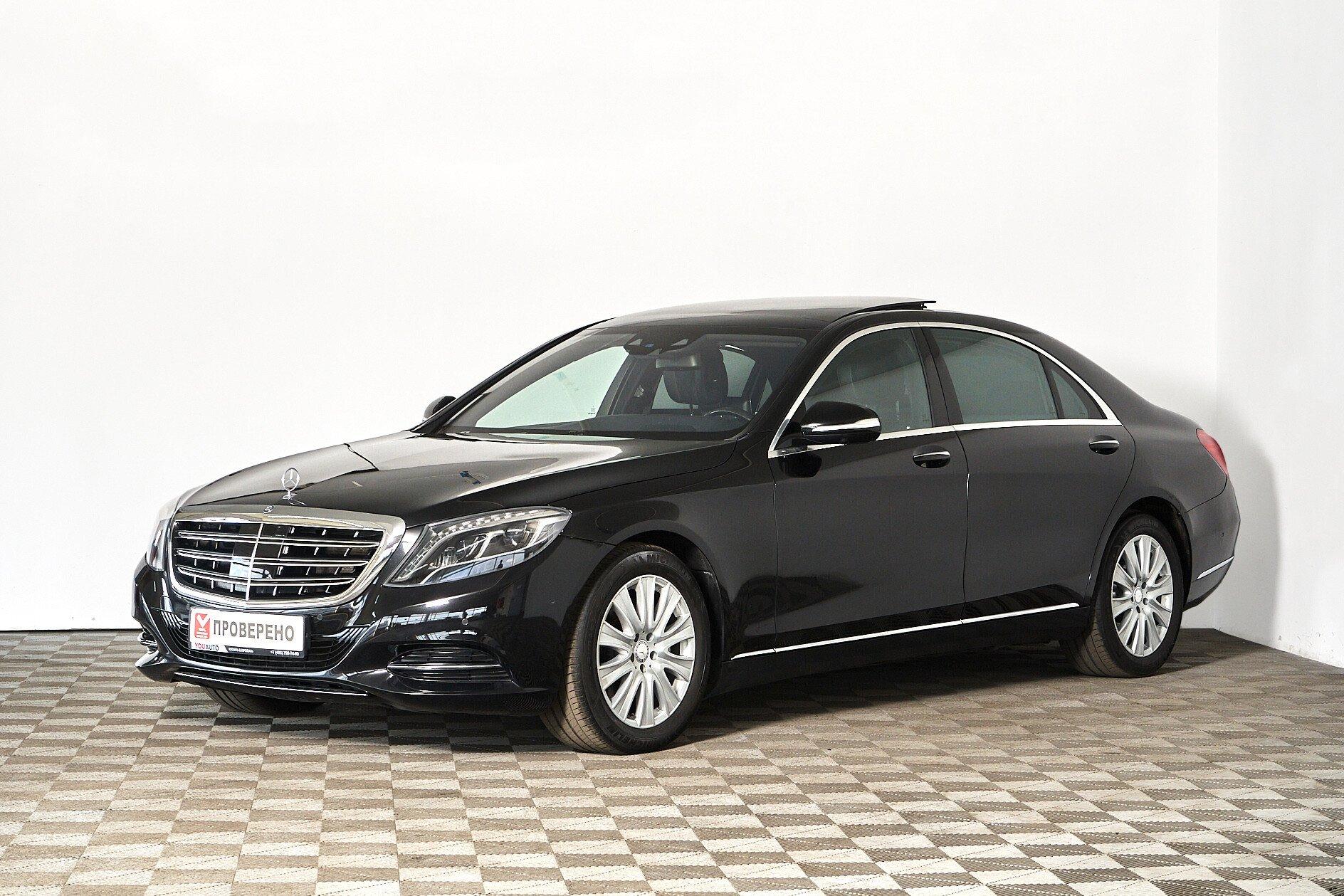Mercedes-Benz S-Класс 2016, черный
