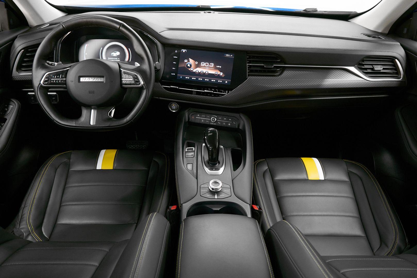 Haval F7x 2021, синий