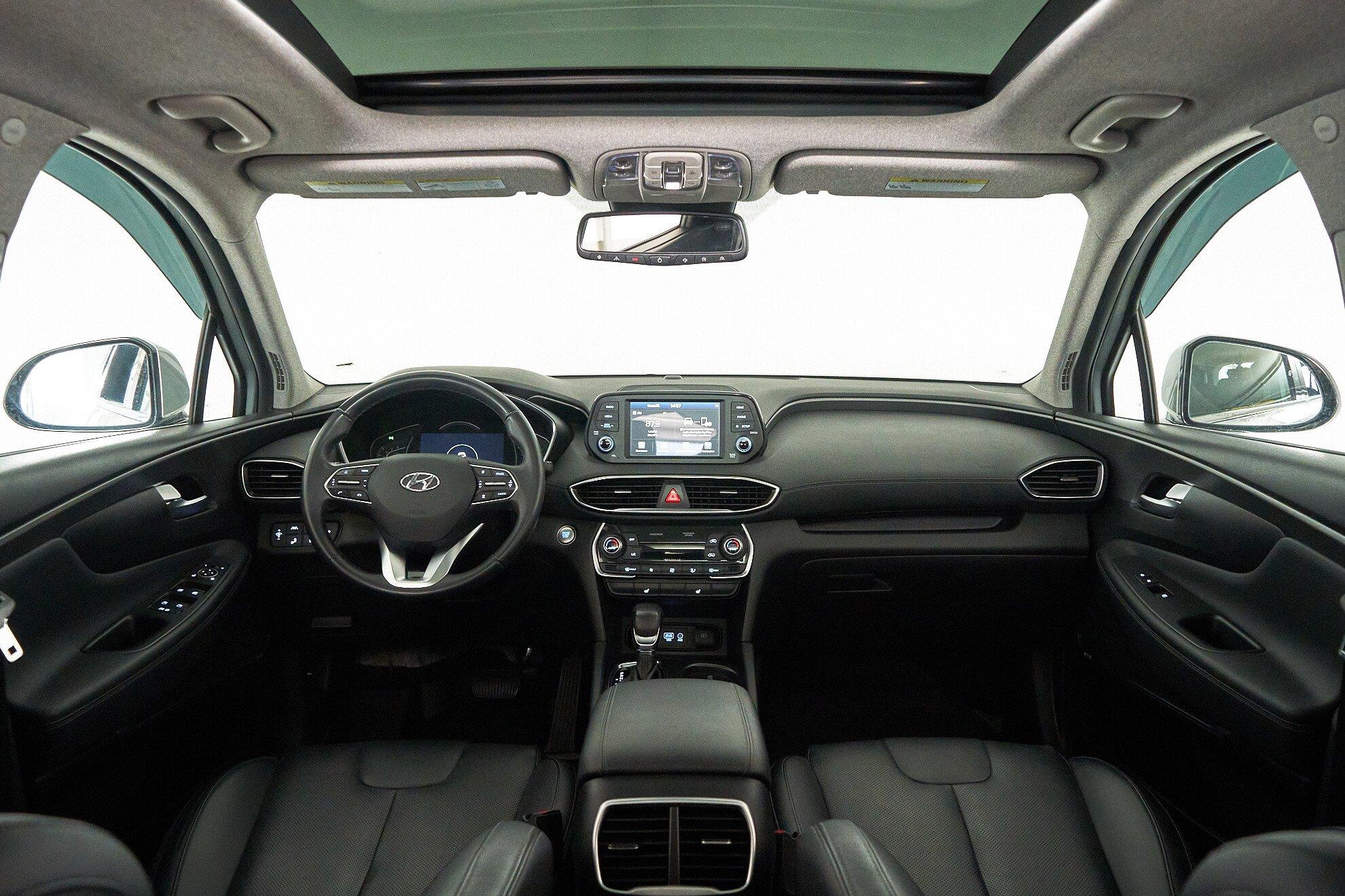 Hyundai Santa Fe 2018, серый