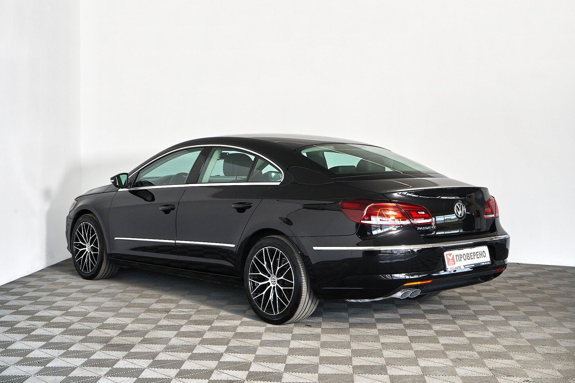 Volkswagen Passat CC 2012, черный