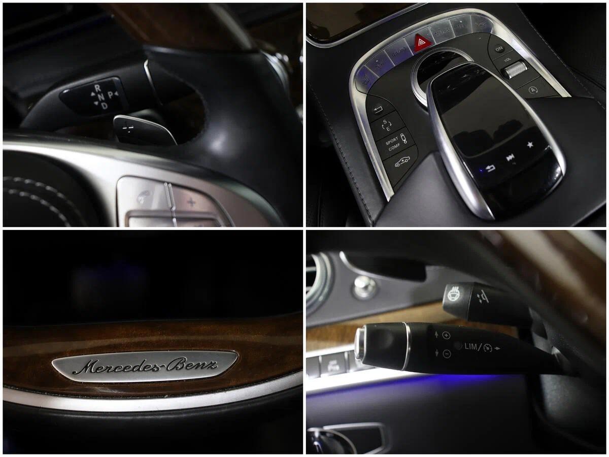Mercedes-Benz S-Класс 2015, белый