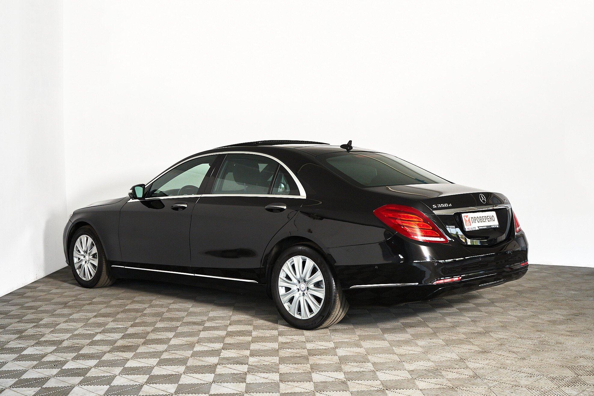 Mercedes-Benz S-Класс 2016, черный