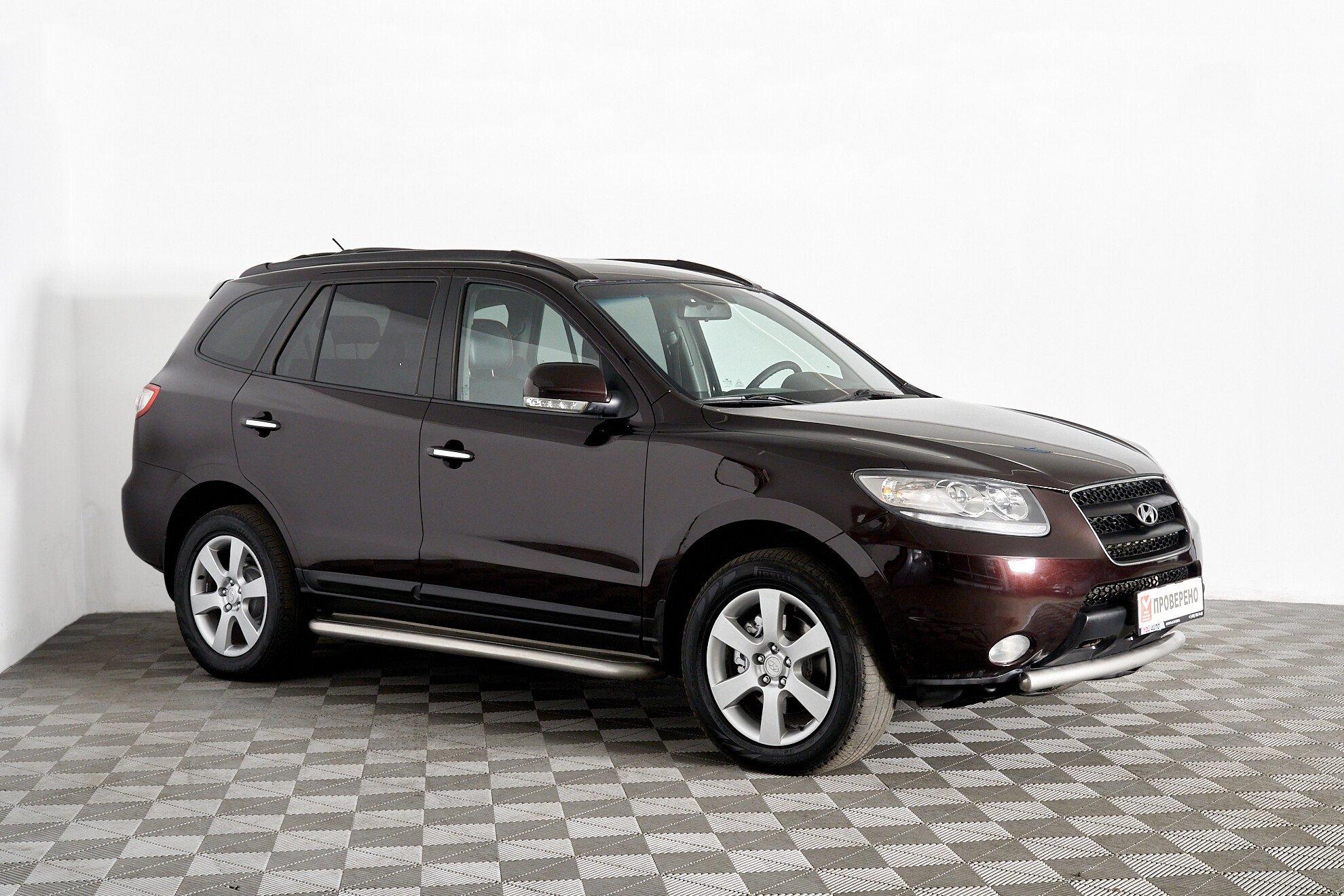 Hyundai Santa Fe 2010, фиолетовый