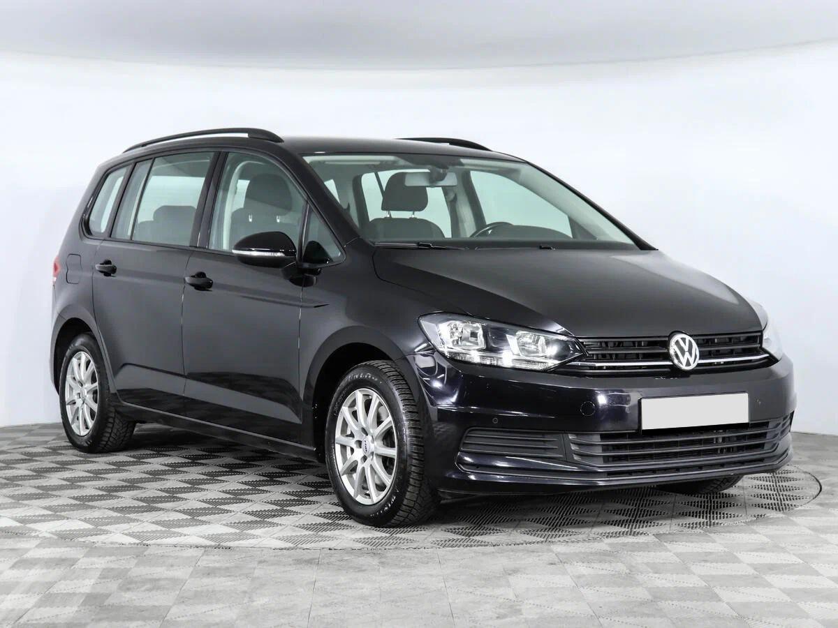 Volkswagen Touran 2018, черный