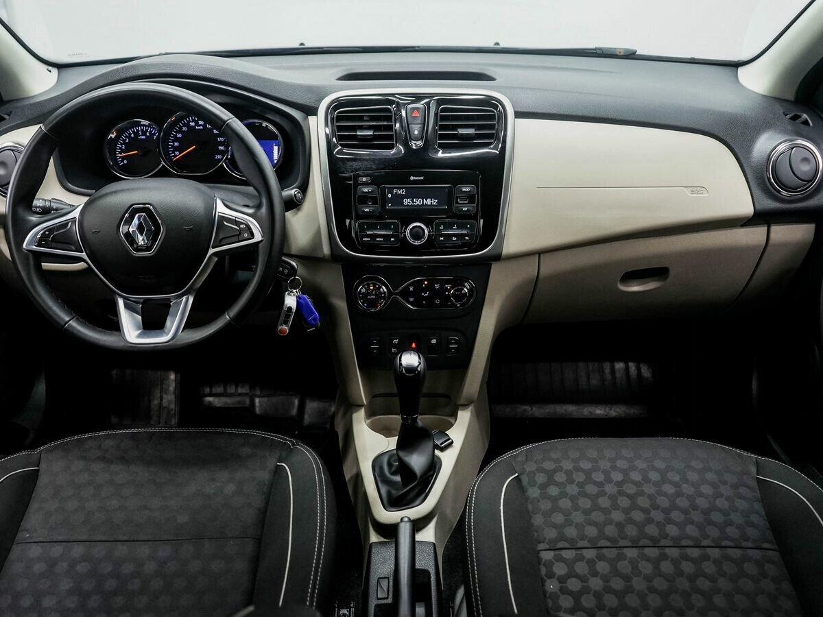 Renault Logan 2021, синий