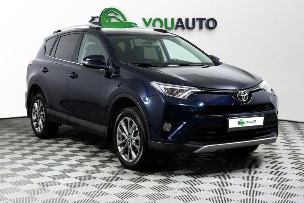 Toyota RAV4 2019, синий