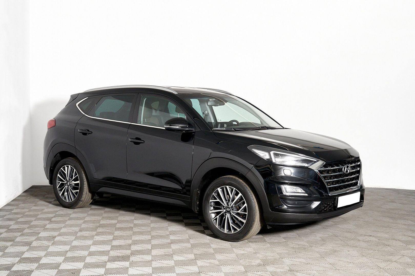 Hyundai Tucson 2020, черный