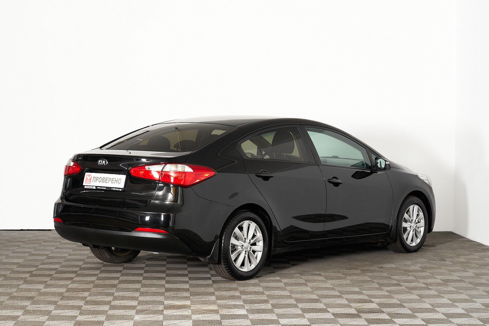 Kia Cerato 2016, черный