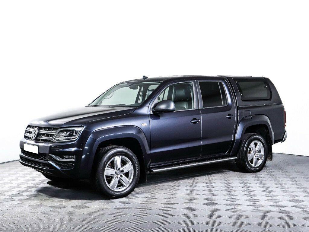 Volkswagen Amarok 2017, синий