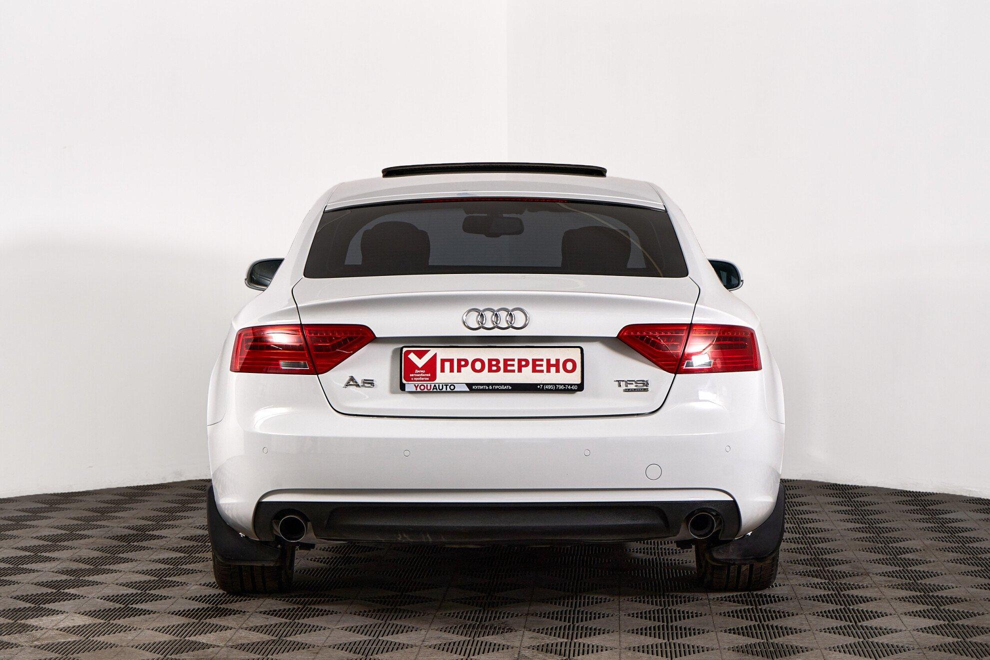 Audi A5 2013, белый