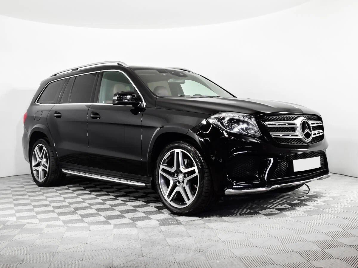 Mercedes-Benz GLS 2018, черный