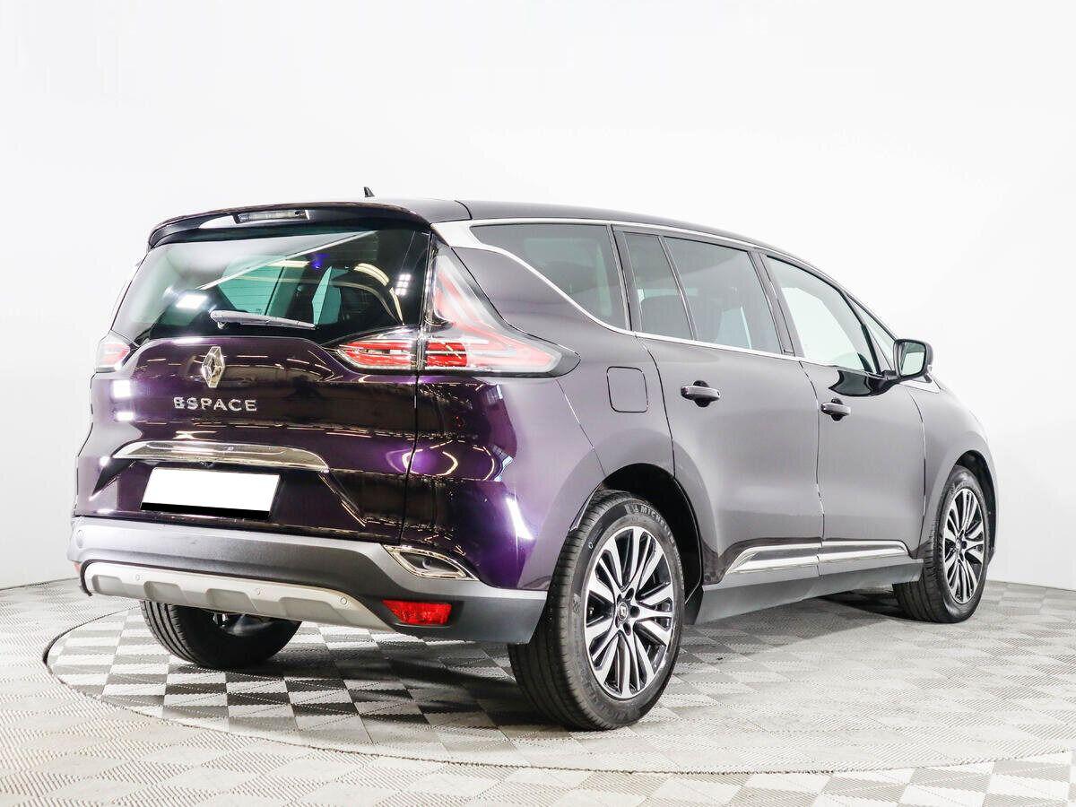 Renault Espace 2019, фиолетовый
