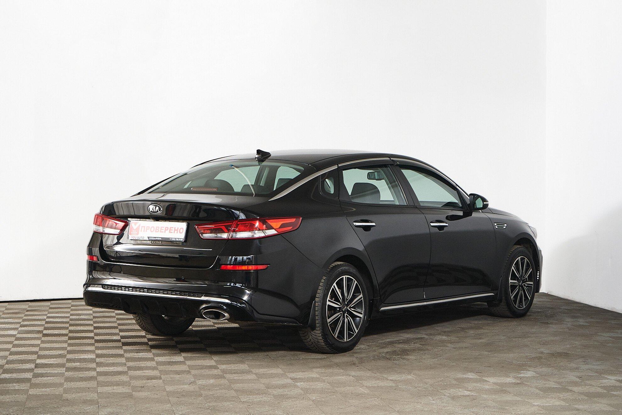 Kia Optima 2020, черный
