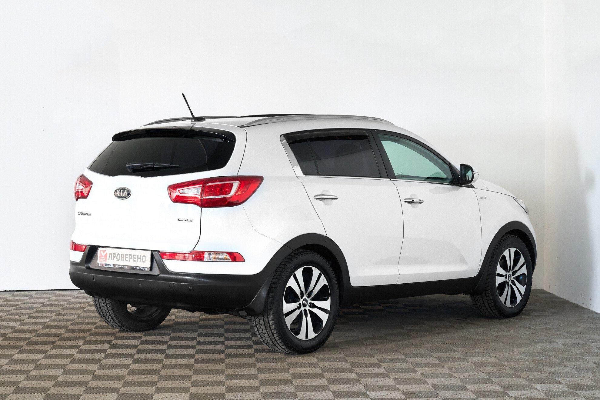 Kia Sportage 2011, белый