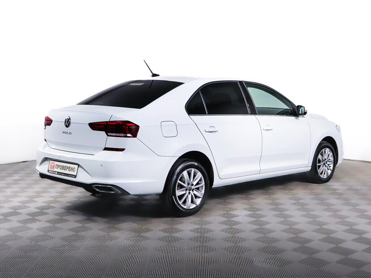 Volkswagen Polo 2021, белый