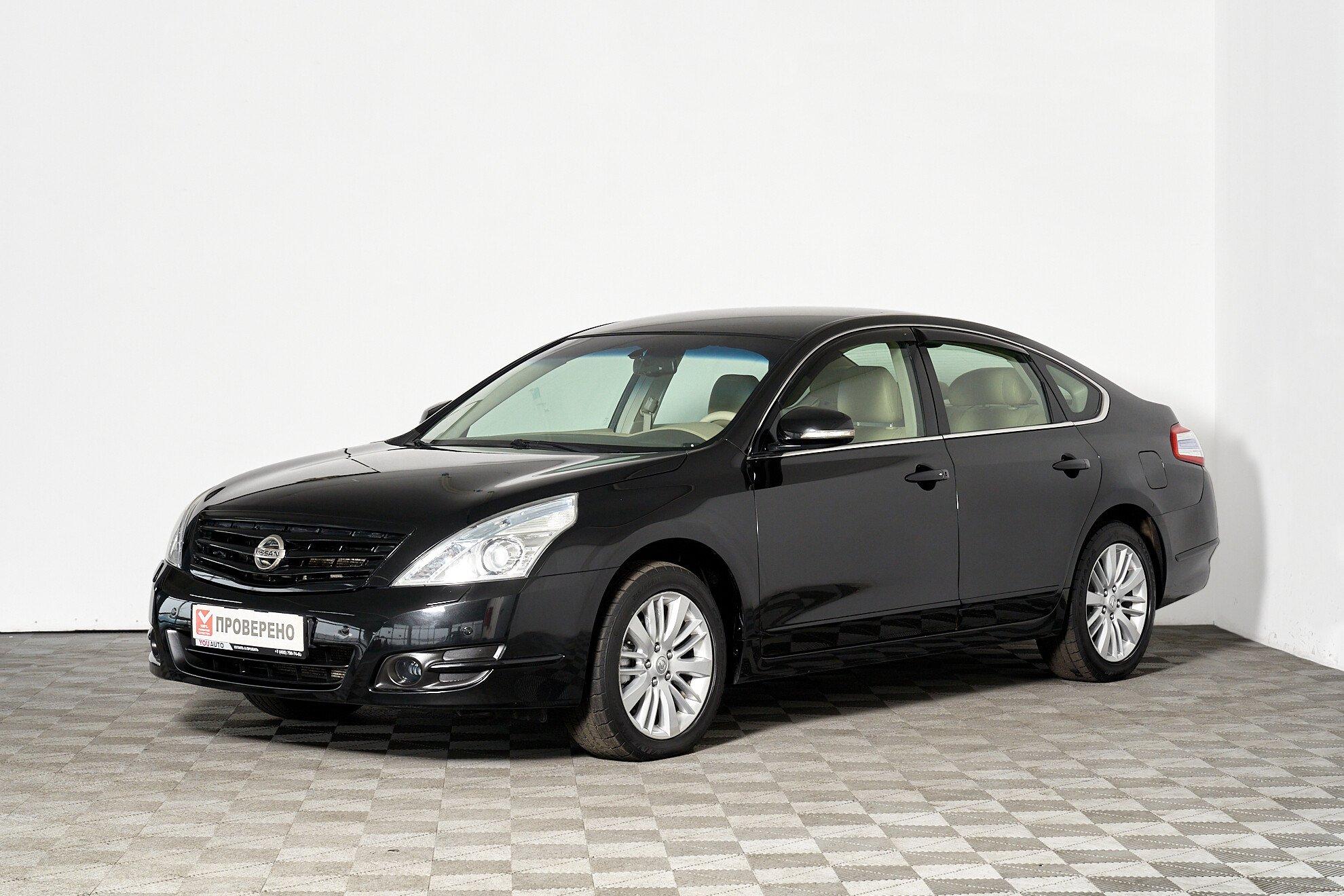 Nissan Teana 2013, черный