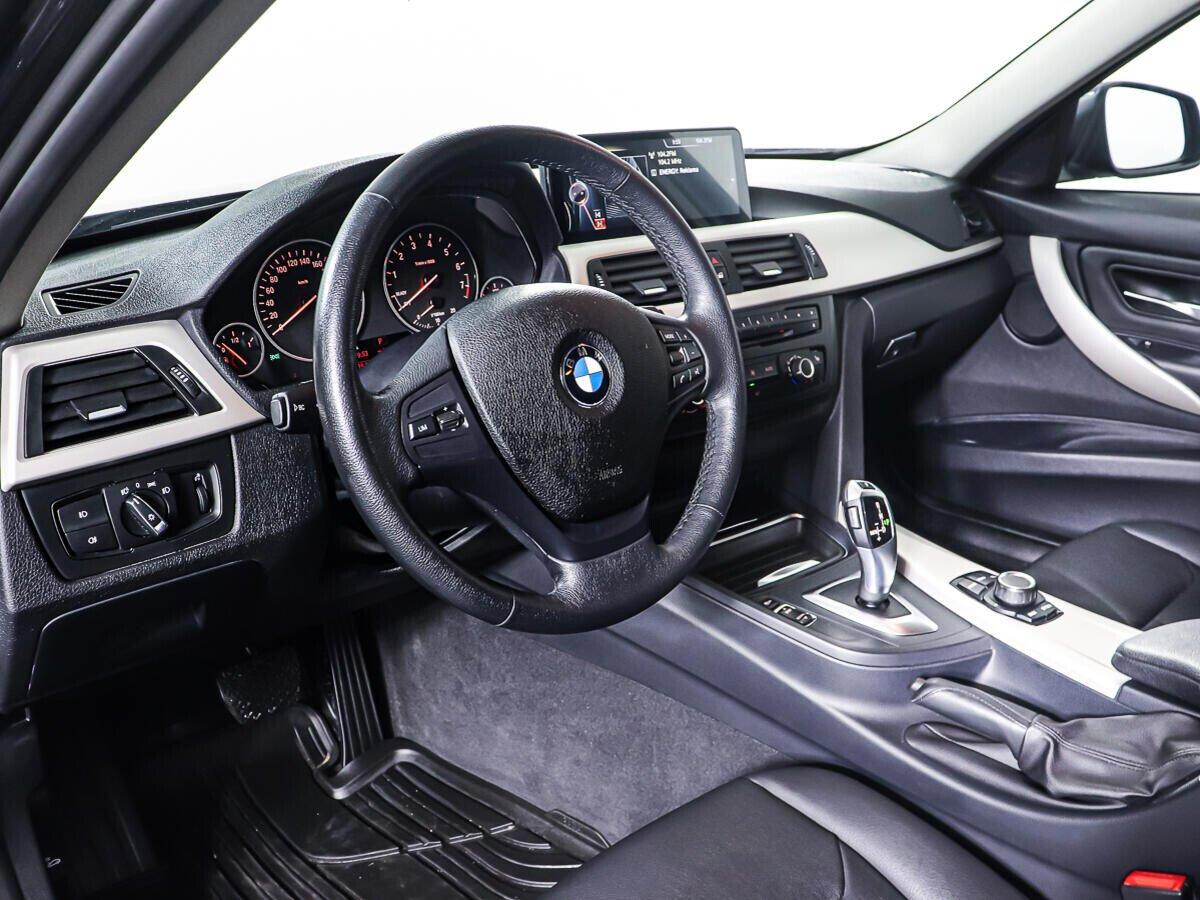 BMW 3 серии 2015, черный