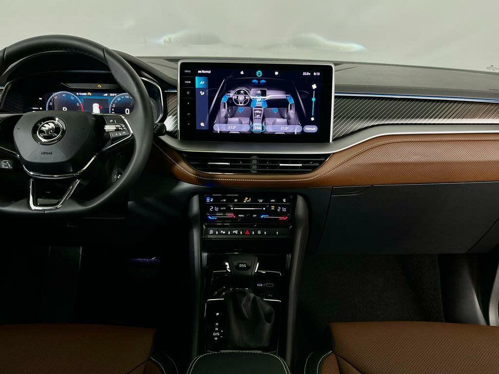 Skoda Kodiaq 2023, черный