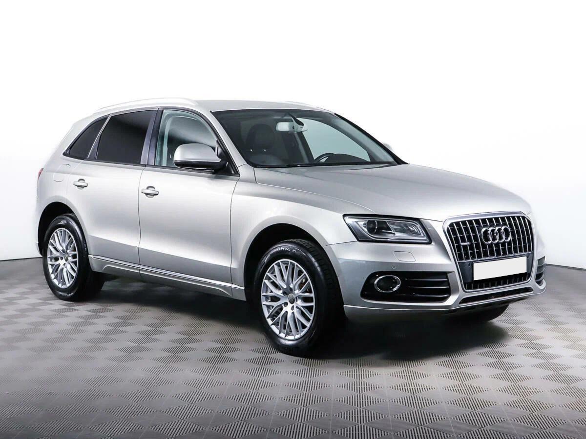 Audi Q5 2015, серебряный