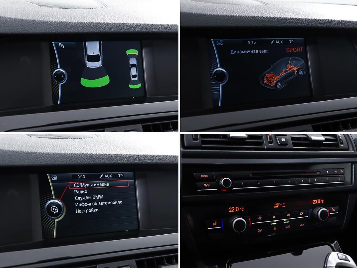 BMW 5 серии 2012, белый