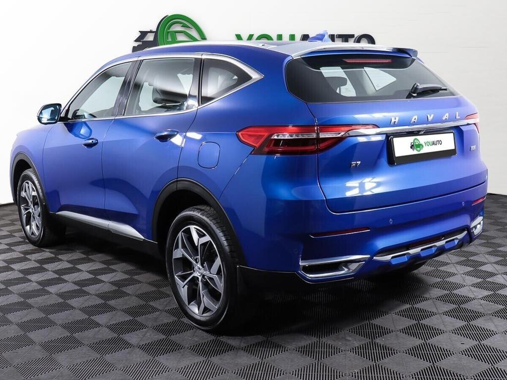 Haval F7 2019, синий