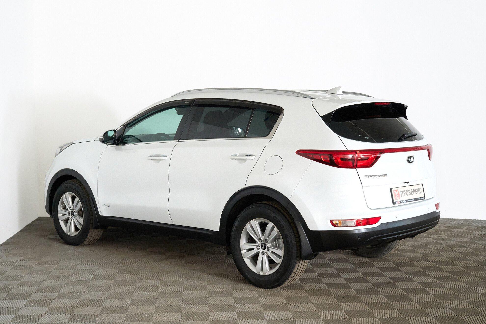 Kia Sportage 2017, белый