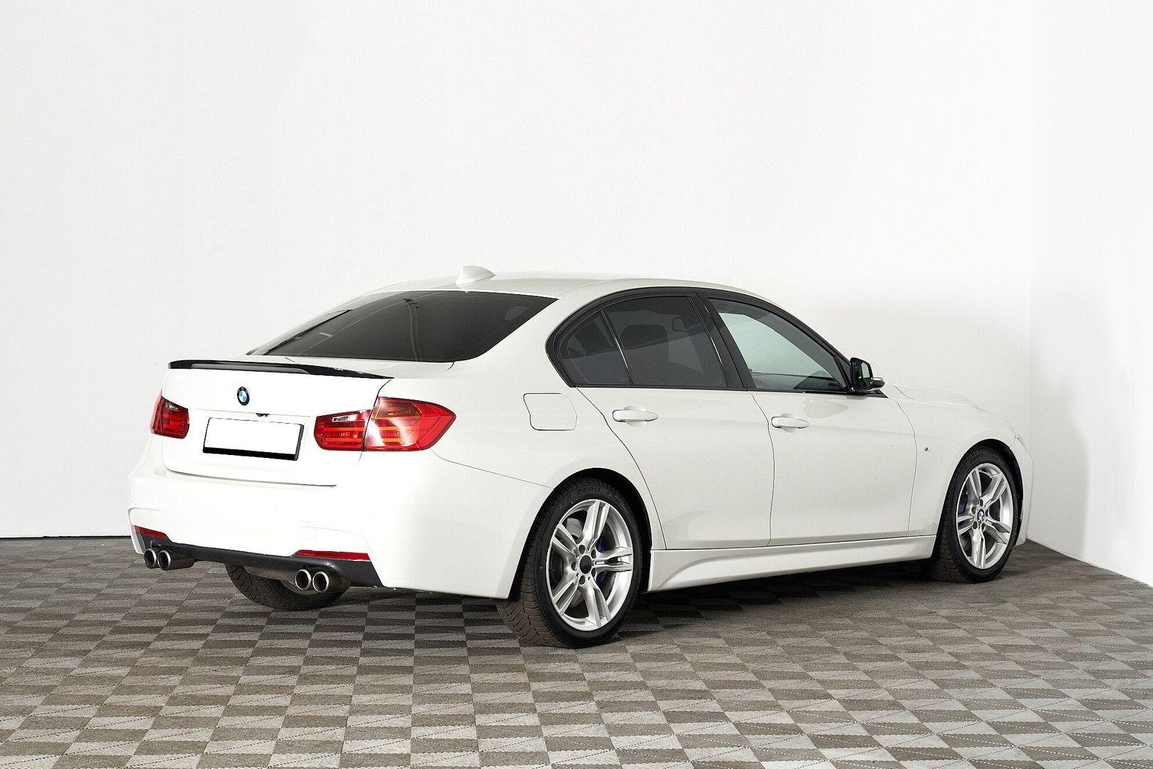 BMW 3 серии 2014, белый