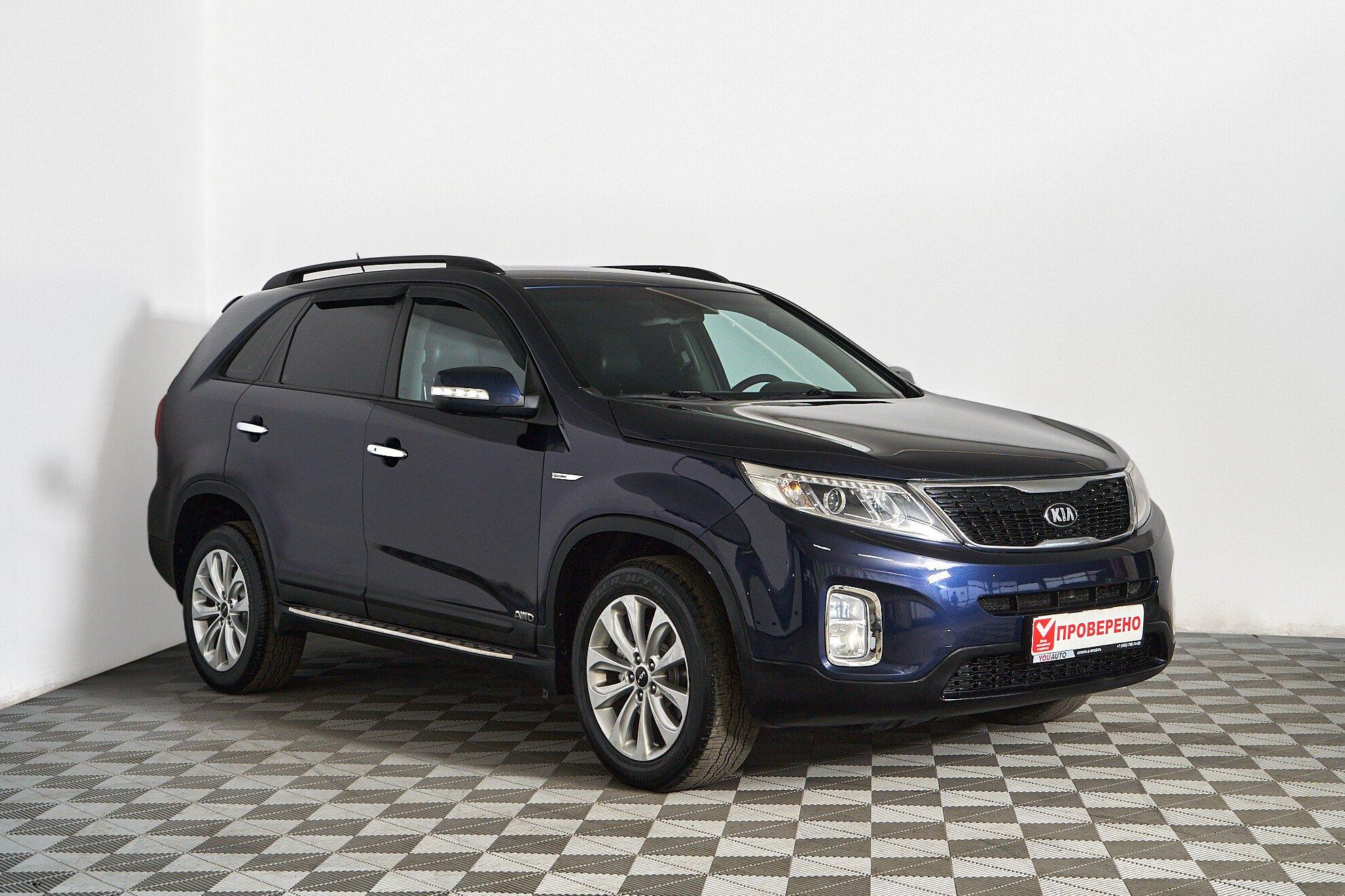 Kia Sorento 2017, синий