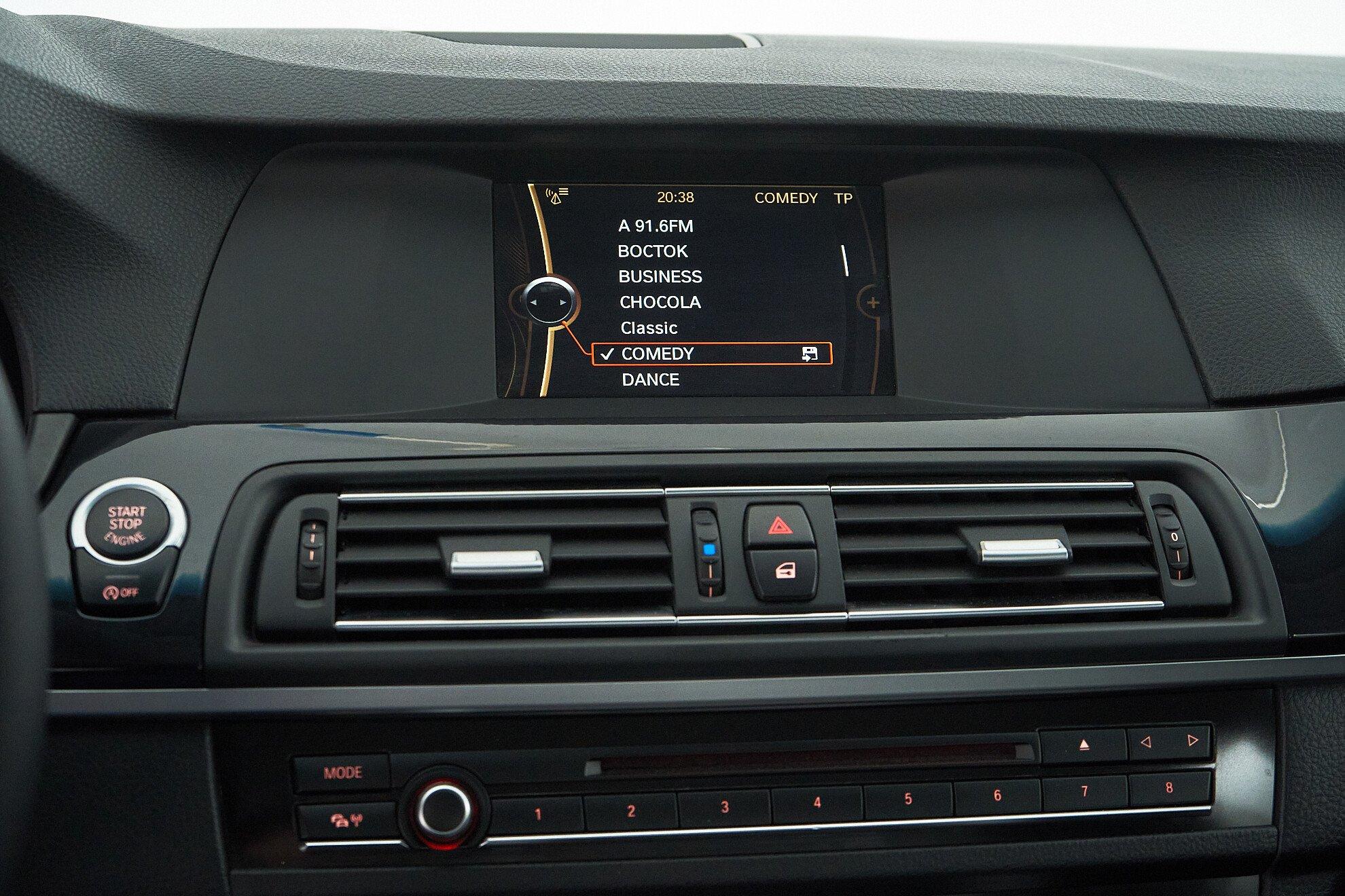 BMW 5 серии 2013, черный
