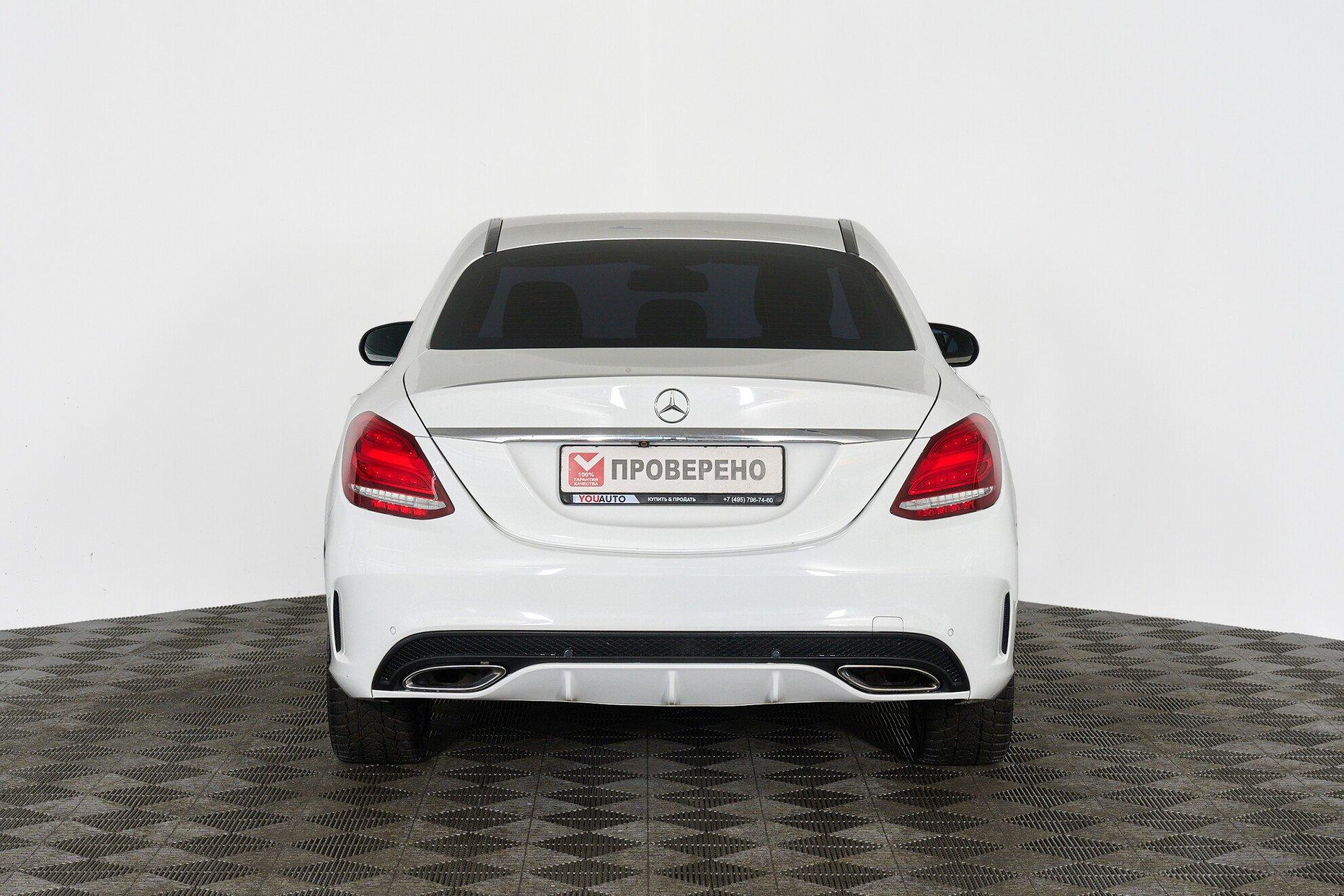 Mercedes-Benz C-Класс 2014, белый