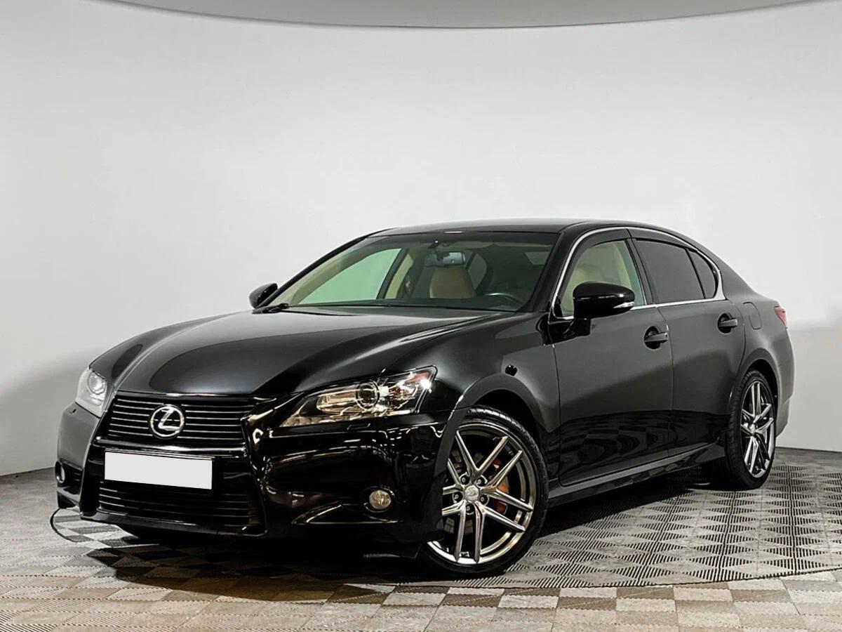 Lexus GS 2019, черный