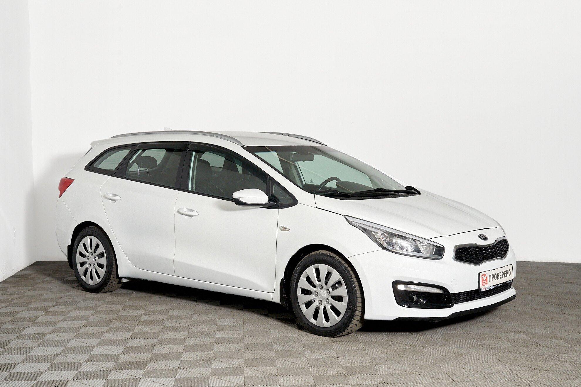 Kia Ceed 2018, белый